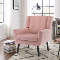 Pink 2024 upholstered chairs